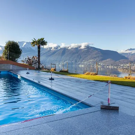 Lakeside Pool Paradise Appartement Gambarogno